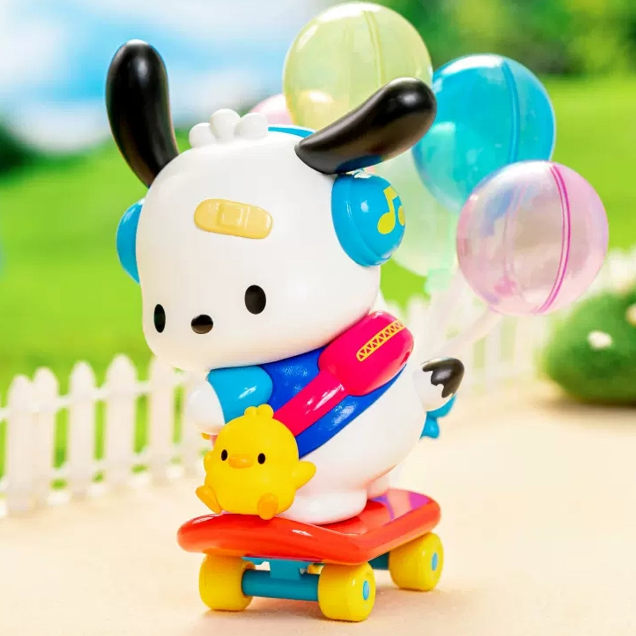 SANRIO Pochacco Skateboard Limited Edition Figurine