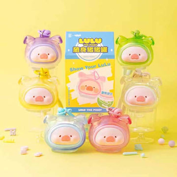 LULU THE PIGGY Mini Jar Keychain Series Blind Box