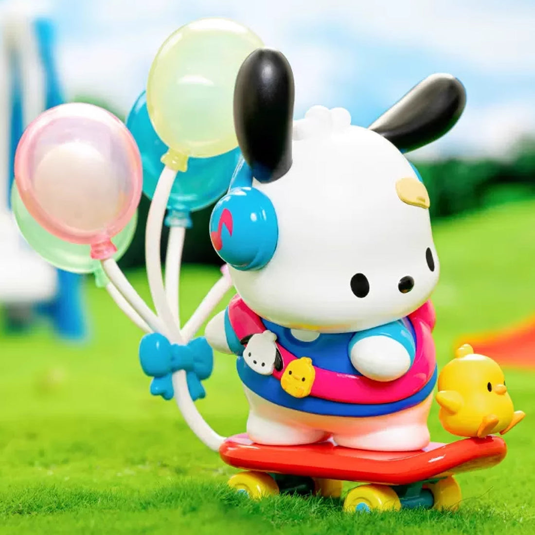 SANRIO Pochacco Skateboard Limited Edition Figurine