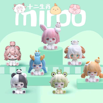 MIROO Chinese Zodiac Sitting Series Bean Blind Bag