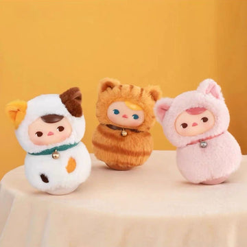 PUCKY Roly Poly Kitty Series Vinyl Plush Blind Box