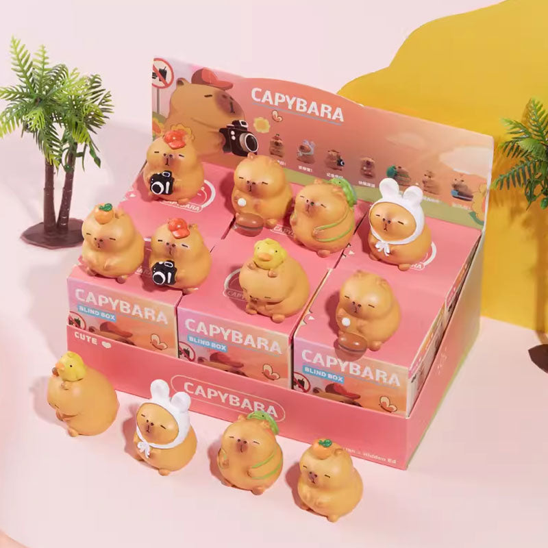 Cute Capybara Bean Series Blind Box