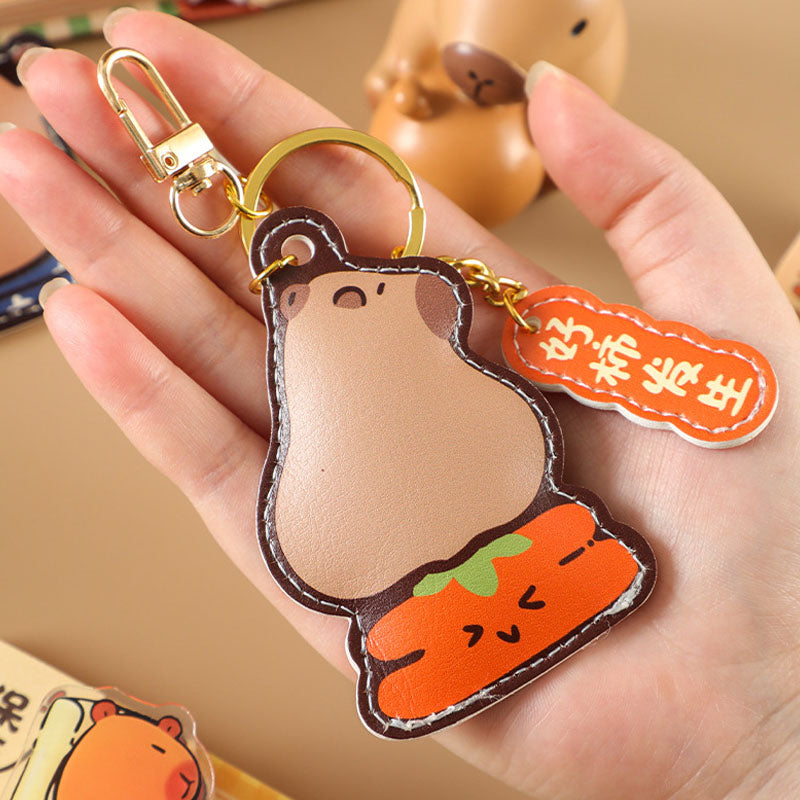 Capibara Pu Keychain