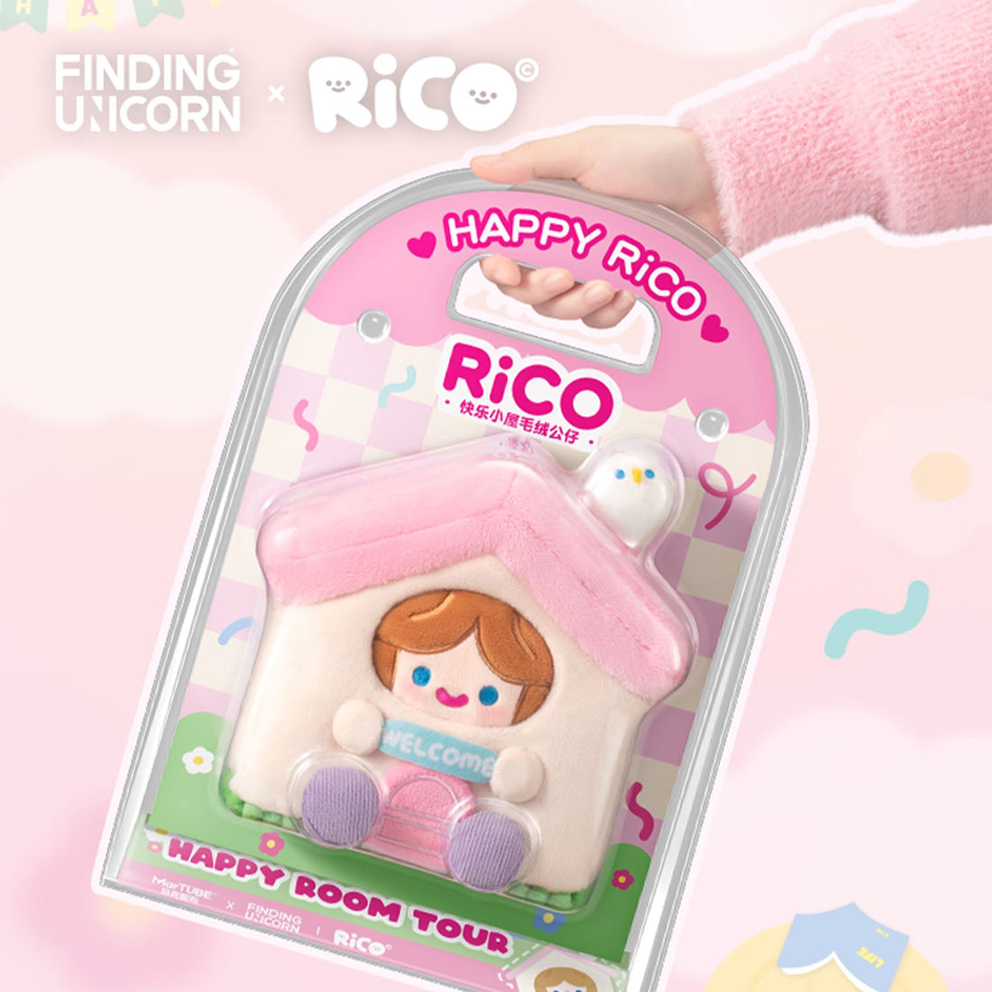 [F.UN] RiCO Happy Room Tour Plush Doll