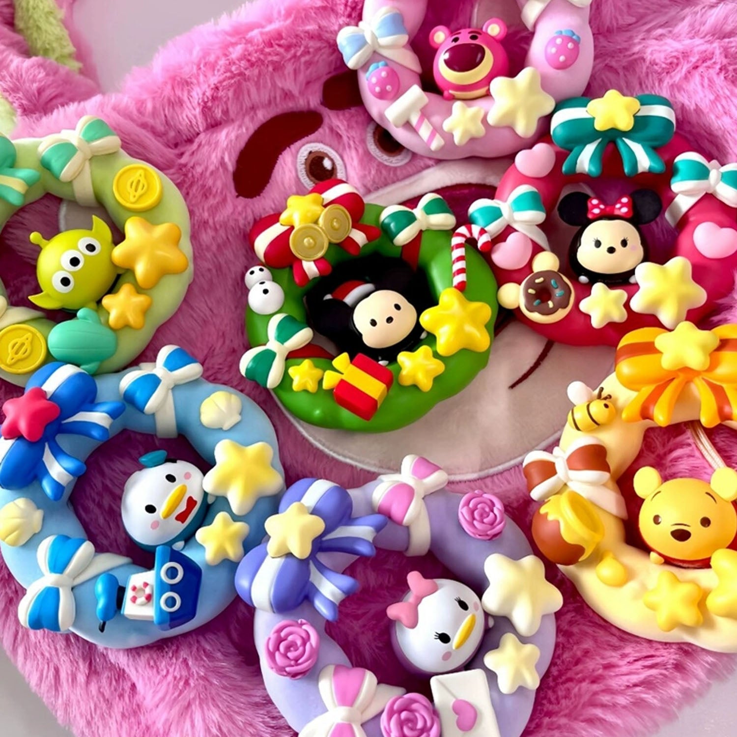 Disney Tsum Tsum Lucky Wreath Series Blind Box