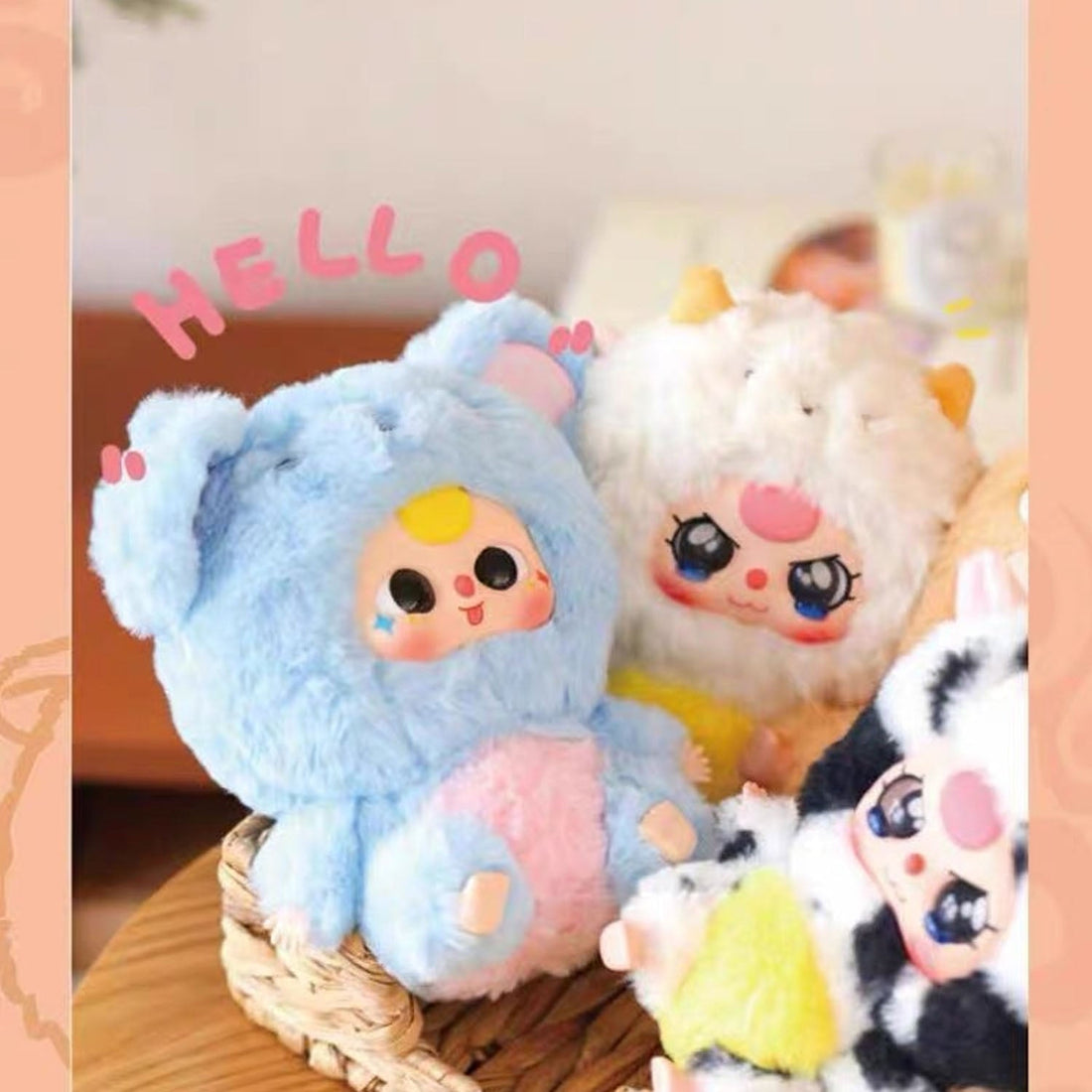 Baby Three Twelve Zodiac Plush Series Blind Box