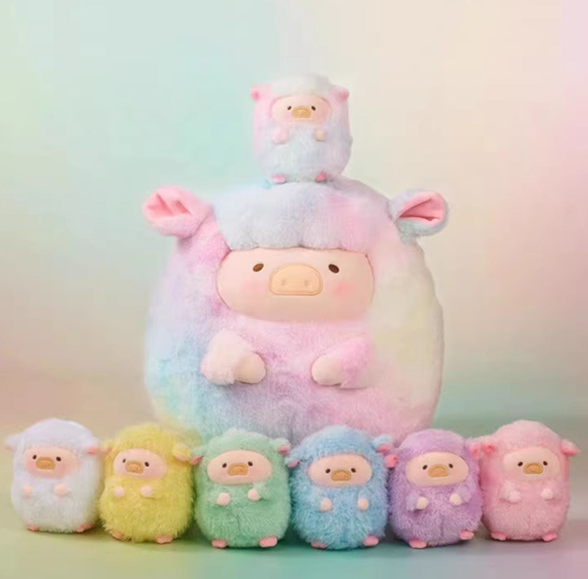 LULU PIG Rainbow Plushie Series Blind Box