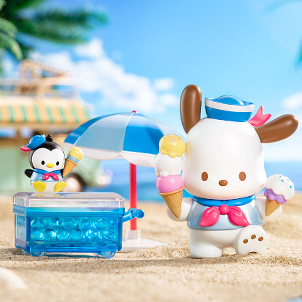 SANRIO POCHACCO Holiday Beach Series Blind Box