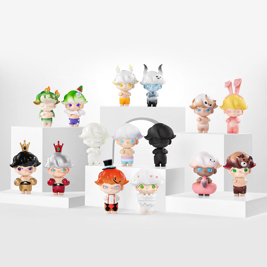 DIMOO Retro Series PVC Doll Confirmed Box